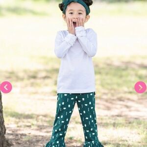 Ruffle Butts Girls Ruffled Long Sleeve Shirt